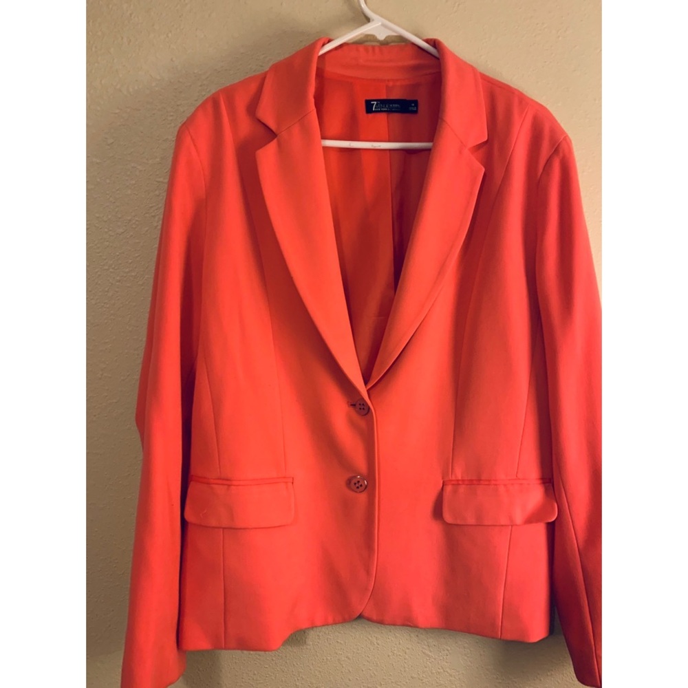Coral Plus Size Blazer